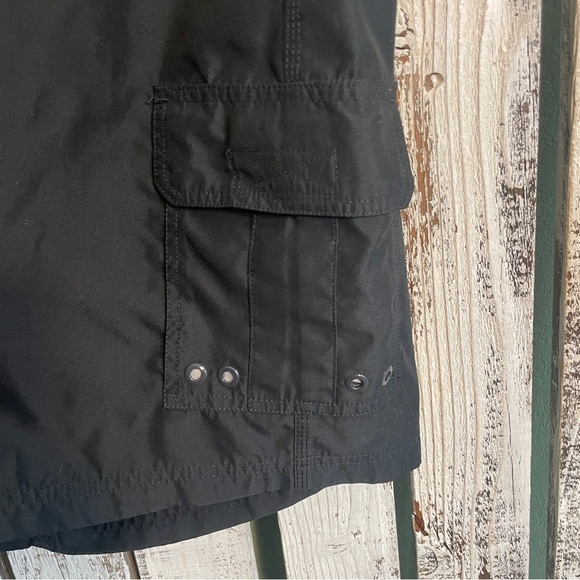 WORLD WIDE SPORTSMAN Black Men’s Size XL Swim Trunk Cargo Hybrid Shorts Fishing - Picture 11 of 11